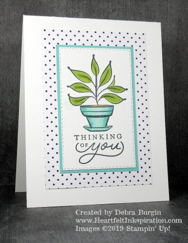 Just Because | The images in this host-only set are much bigger than they appear in the 2019 Occasions Catalog!  They are beautiful for coloring with your choice of medium.  Please click to read more! | Stampin' Up! | HeartfeltInkspiration.com | Debra Burgin