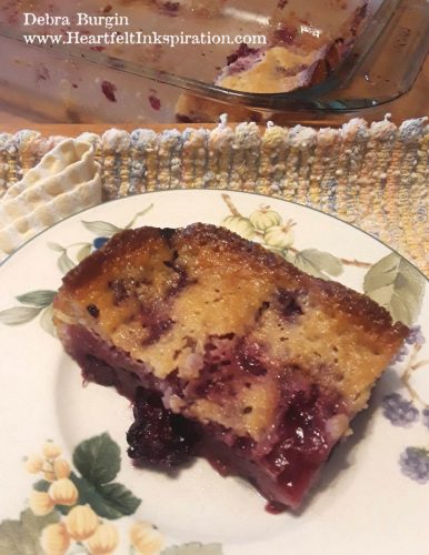 Debra Burgin Blackberry Bliss Cobbler