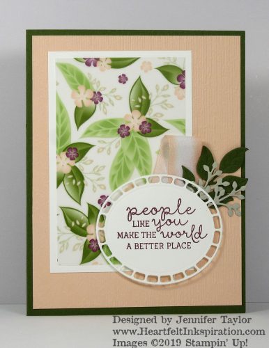 Floral Romance Specialty Designer Series Paper | Love It, Chop It | Please click to read more! | Stampin' Up! | HeartfeltInkspiration.com | Debra Burgin