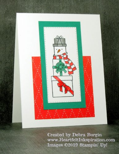 Lots of Cheer  |  This is an excellent little set for holiday stamping and coloring.  Go whimsical or elegant!  |  Please click to read more! | Stampin' Up! | HeartfeltInkspiration.com | Debra Burgin