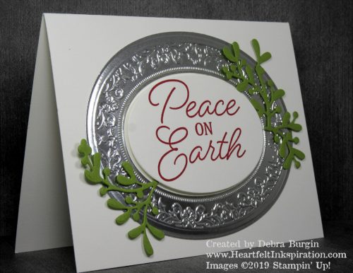 Shine Bright | A bold frame calls for a bold sentiment.!  Please click to read more! | Stampin' Up! | HeartfeltInkspiration.com | Debra Burgin