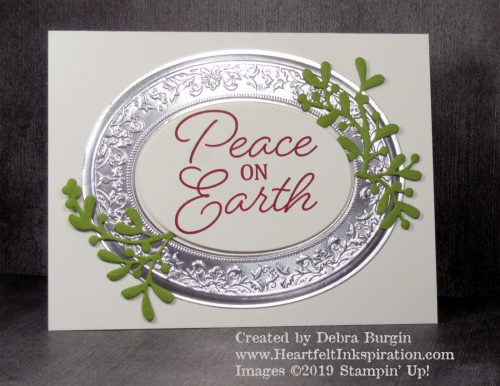 Shine Bright | A bold frame calls for a bold sentiment.!  Please click to read more! | Stampin' Up! | HeartfeltInkspiration.com | Debra Burgin