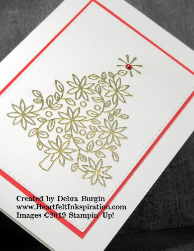 Shine Bright | Using Stampin' Up! Note Cards & Envelopes gives you a head start on your stamping -- the cutting and scoring is already done!  Please click to read more! | Stampin' Up! | HeartfeltInkspiration.com | Debra Burgin