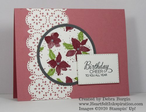 Parcels & Petals | Such a pretty little stamp set!  Please click to read more! | Stampin' Up! | HeartfeltInkspiration.com | Debra Burgin