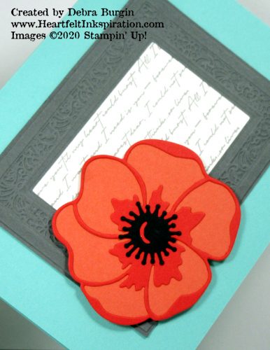 Painted Poppies | Painted Labels | Peaceful Moments | Poppy Moments | This suite of products offers hours and hours of paper crafting pleasure!  Please click to read more! | Stampin' Up! | HeartfeltInkspiration.com | Debra Burgin