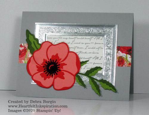 Poppy Moments | The Poppy Moments dies build the most beautiful flowers -- it's hard to decide which combination of colors to use!  Please click to read more! | Stampin' Up! | HeartfeltInkspiration.com | Debra Burgin