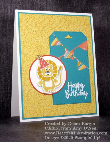 Bonanza Buddies | Thanks to Amy O'Neill for the inspiration!  Please click to read more! | Stampin' Up! | HeartfeltInkspiration.com | Debra Burgin