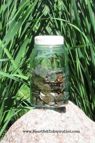 2020 Coin Jar #2 | Please click to read more! | Stampin' Up! | HeartfeltInkspiration.com | Debra Burgin