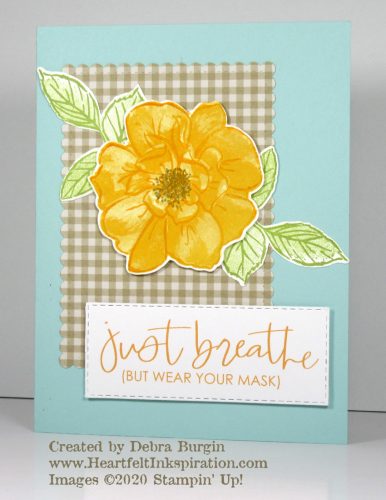 Share Sunshine | Using the sentiments in this pdf download is fun and fast!  Please click to read more! | Stampin' Up! | HeartfeltInkspiration.com | Debra Burgin