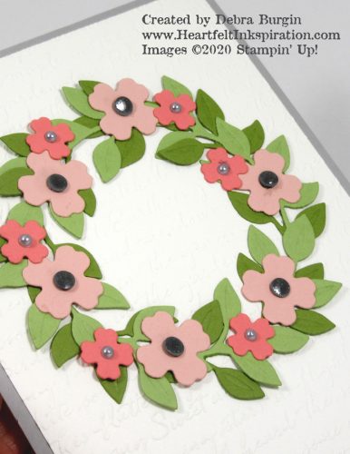 Wreath Builder | This is by far the most versatile wreath set of dies I've ever used from Stampin' Up!  The dies both cut and emboss. 
