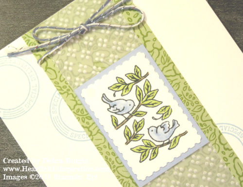 Posted for you | This sweet set is a natural with its companion Rectangular Postage Stamp Punch, but don't stop there!  Please click to read more! | Stampin' Up! | HeartfeltInkspiration.com | Debra Burgin