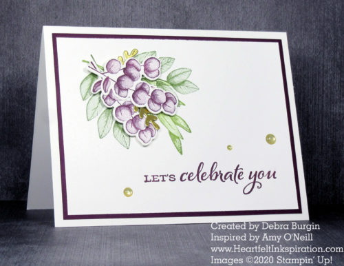 Forever Fern |  A classic color combination and timeless images!  Please click to read more! | Stampin' Up! | HeartfeltInkspiration.com | Debra Burgin