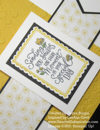 Punch Party | This host-only sent from the Jan-Feb 2021 Sale-A-Bration Brochure is full of great shapes and sentiments designed to fit our punches.  Genius!  Please click to read more! | Stampin' Up! | HeartfeltInkspiration.com | Debra Burgin