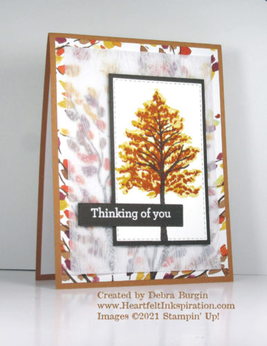 Beauty of Friendship | No matter the way you experience autumn in your area, this stamp set can celebrate with you!  Please click to read more! | Stampin' Up! | HeartfeltInkspiration.com | Debra Burgin