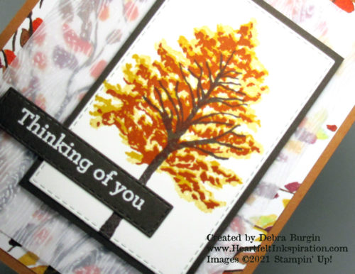 Beauty of Friendship | No matter the way you experience autumn in your area, this stamp set can celebrate with you!  Please click to read more! | Stampin' Up! | HeartfeltInkspiration.com | Debra Burgin