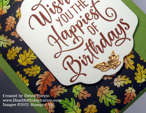 Happiest of Birthdays | Adding color to a black-and-white print can be done several ways.  This may be the easiest one!  Please click to read more! | Stampin' Up! | HeartfeltInkspiration.com | Debra Burgin