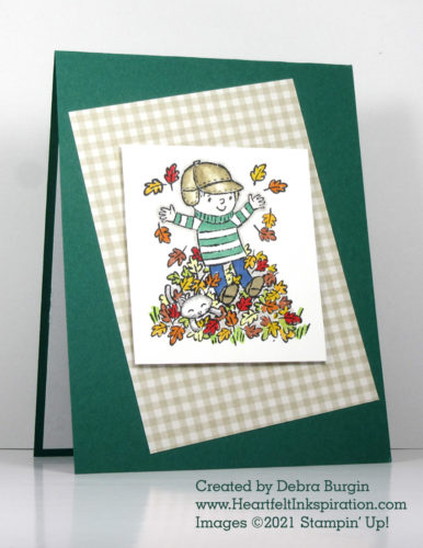 Seasons of Fun | This host-only stamp set has images for fall, Halloween, and Christmas.  If you love to color, this is for you!  Please click to read more! | Stampin' Up! | HeartfeltInkspiration.com | Debra Burgin