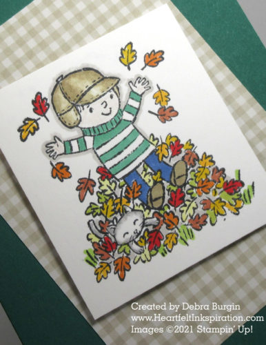 Seasons of Fun | This host-only stamp set has images for fall, Halloween, and Christmas.  If you love to color, this is for you!  Please click to read more! | Stampin' Up! | HeartfeltInkspiration.com | Debra Burgin