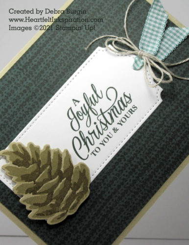 Christmas Season | Merriest Moments | Knit Together | Let heaven and nature sing!  Please click to read more! | Stampin' Up! | HeartfeltInkspiration.com | Debra Burgin