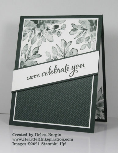 Eden's Garden | Celebrate Sunflowers | Another example of mixing product lines -- please click to read more! | Stampin' Up! | HeartfeltInkspiration.com | Debra Burgin