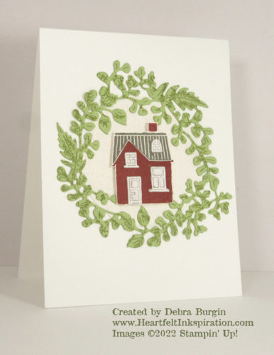 Ringed with Nature | My card #3 on the Stamp Review Crew blog hop of 7/18/22.  Please click to read more! | Stampin' Up! | HeartfeltInkspiration.com | Debra Burgin  