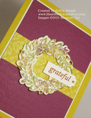 Cottage Wreaths | No matter the season or occasion, there's a wreath for that!  Please click to read more! | Stampin' Up! | HeartfeltInkspiration.com | Debra Burgin  