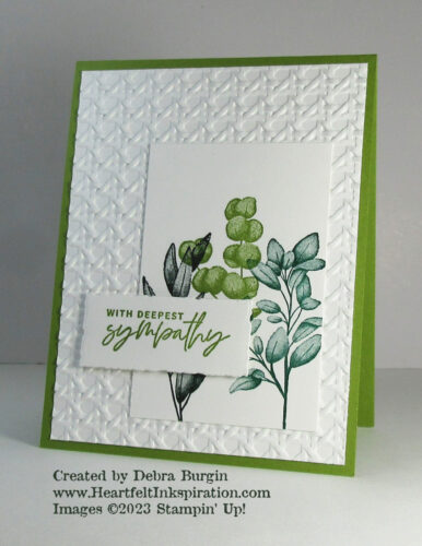 Forever Fern | Something Fancy | Please click to read more! | Stampin' Up! | HeartfeltInkspiration.com | Debra Burgin  