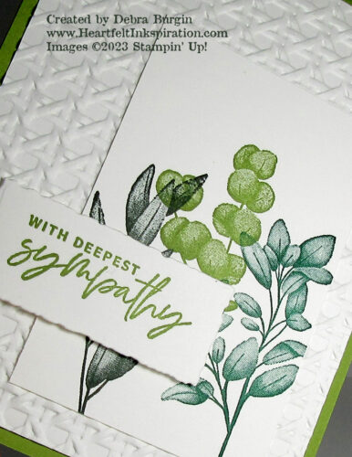 Forever Fern | Something Fancy | Please click to read more! | Stampin' Up! | HeartfeltInkspiration.com | Debra Burgin  