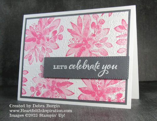 Eden's Garden | Celebrate Sunflowers | These two stamp sets/bundles *and* Polished Pink are all retiring at the end of this Annual Catalog!  Please click to read more! | Stampin' Up! | HeartfeltInkspiration.com | Debra Burgin  