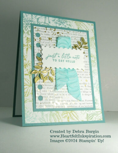 Notes of Nature | Stamp Review Crew | Please click to read more! | Stampin' Up! | HeartfeltInkspiration.com | Debra Burgin  