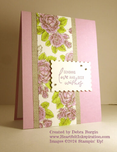 Perennial Postage | Softly Stippled | Coloring printed or stamped images can be so relaxing!  Please click to read more! | Stampin' Up! | HeartfeltInkspiration.com | Debra Burgin  