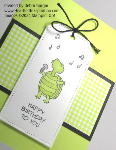 Zany Zoo | I don't know what made me wait so long to use this fun stamp set!  Please click to read more! | Stampin' Up! | HeartfeltInkspiration.com | Debra Burgin  