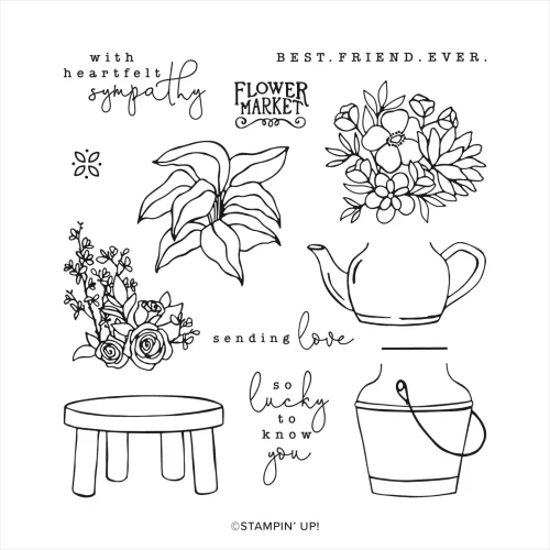 Stampin' Up! Country Flowers (#163411)