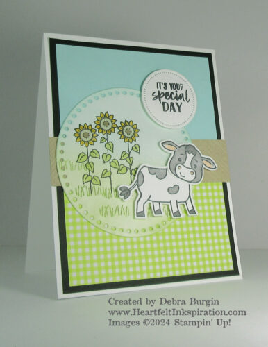 Cutest Cows | So happy this stamp set and coordinating punch are still available!  You can find them in the Encore! section of the Stampin' Up! 2024-2025 Annual Catalog.