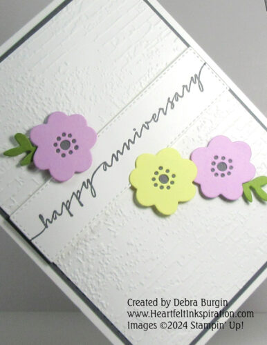 Sweetly Scripted | In my paper crafting life, this is a must-have stamp set:  useful sentiments with a charming layout.  Please click to read more! | Stampin' Up! | HeartfeltInkspiration.com | Debra Burgin  